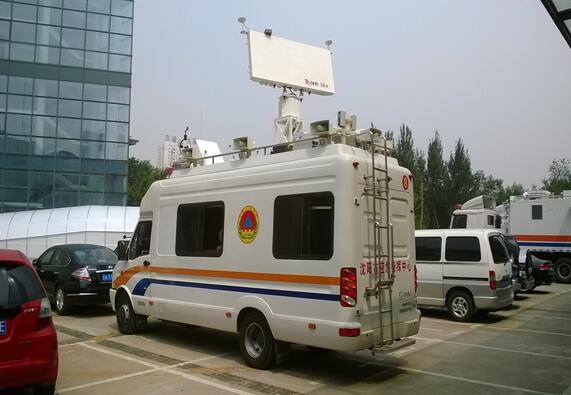 定位定向领受机在卫星通信车上的利用